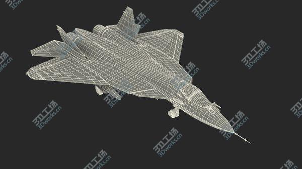 images/goods_img/20210312/3D Stealth Multirole Fighter SU 57/4.jpg